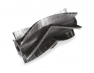 Central brush with a mixed hardness for REGO Comac CS 90 B-D