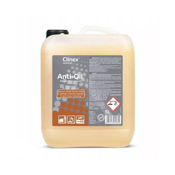 Anti-oil detergent for heavily oiled surfaces - 10 l.
